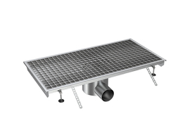 Трап для кухни (европоддон) с горизонтальным выходом EP.H110.210