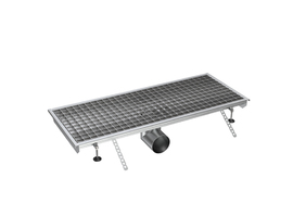 Трап для кухни (европоддон) с горизонтальным выходом EP.H110M