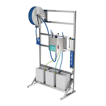 Стационарный пост пенной мойки АЗИМУТ PS-4 на Раме