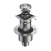 Трап двухкорпусный (телескопический) TR.V110RT-200-160-P1-U0 с вертикальным выпуском 110мм