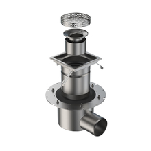 Трап двухкорпусный (телескопический) TR.H110RT-200-160-P1-U0-3 с горизонтальнымм выпуском 110мм