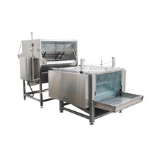 Автоматическая перосъемная и ошпаривательная машина АООК-002