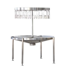 Круговой стол для потрошения птицы КСП-001