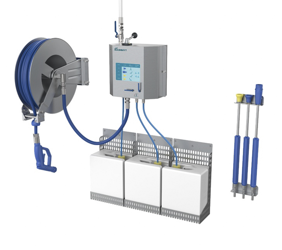 Мойка и дезинфекция помещений